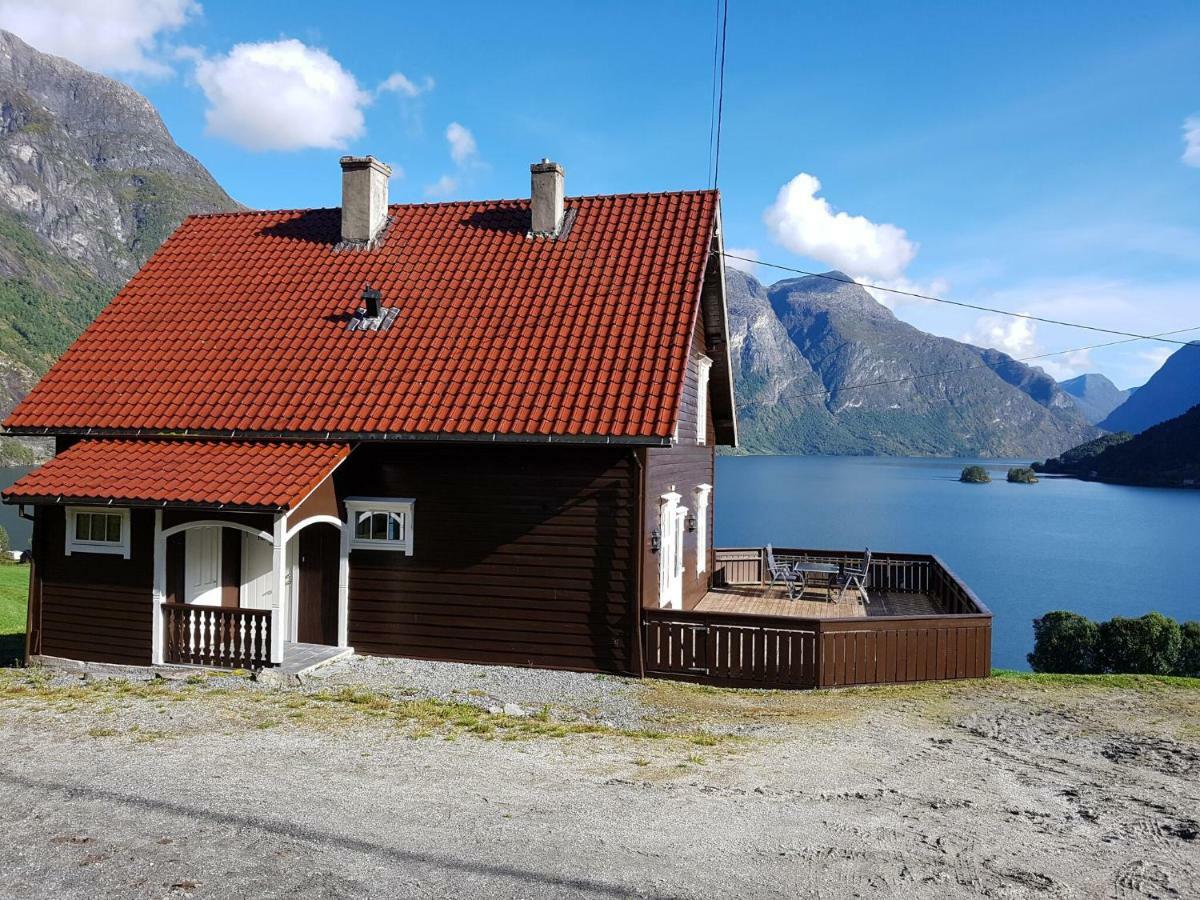 Charming Timber House In Stryn, Norway Villa Bagian luar foto